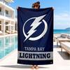 Bay Lightning Hockey Beach Towel, Super Soft Microfiber, Perfect Gift for Her/Him, Birthday, for Pool, Beach, Travel, Decor Beach Party
