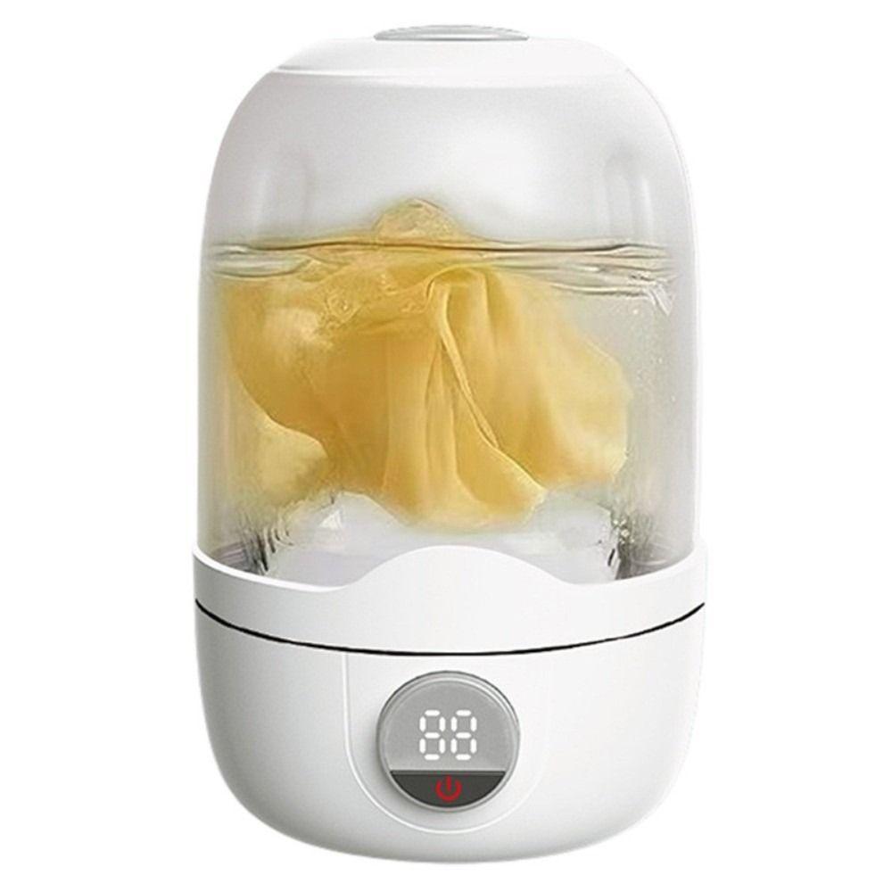 Wash & Spin 2-in-1 Underwear Washer Blue‑Light Sanitization Portable Washer  Dorm Hacks