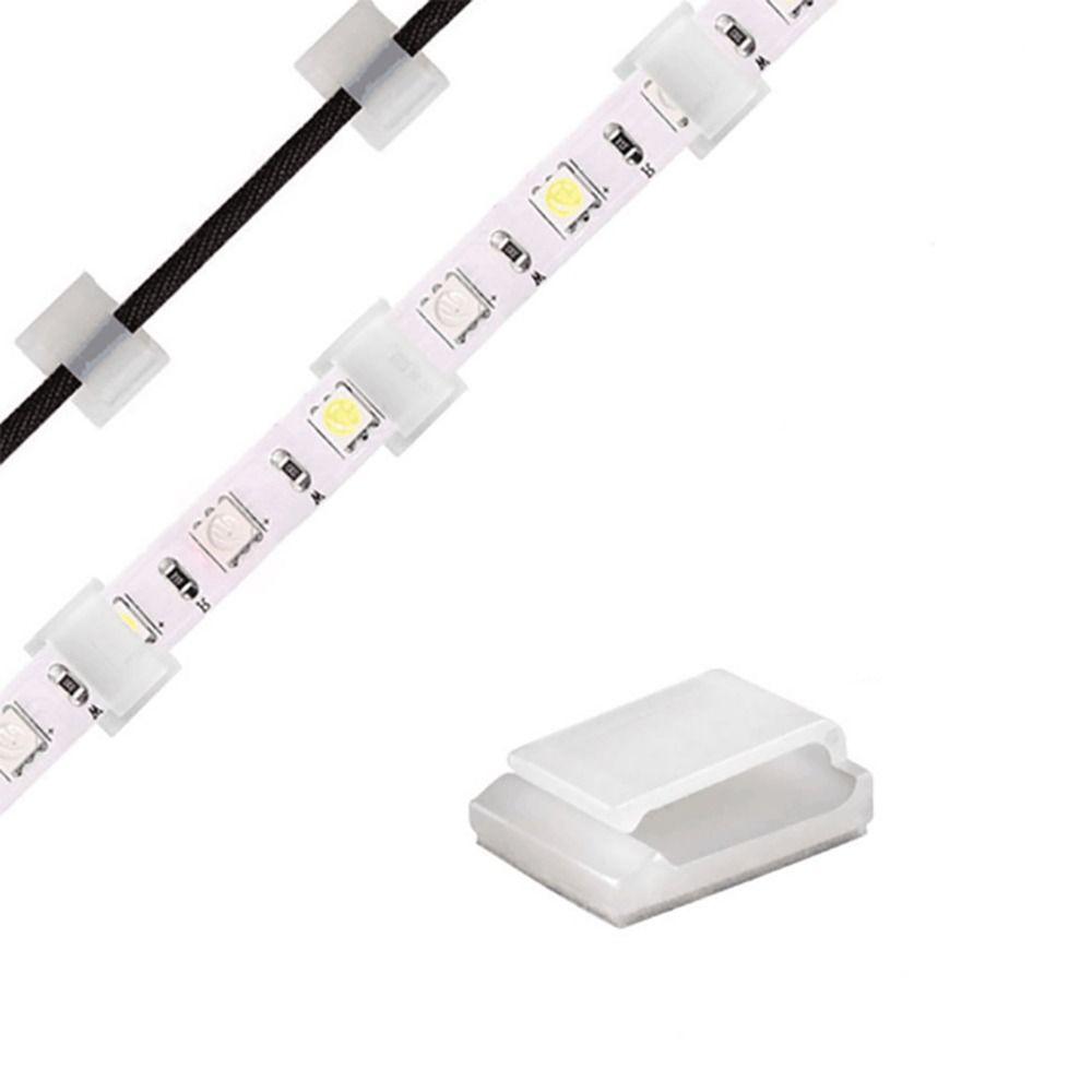 LED pásek upevňovací klip stahovací páska montážní klip světla konektor stahovací páska montáž venkovní vnitřní instalace