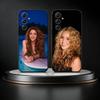Husă de telefon Singer S-Shakira Pentru Samsung Galaxy A73,21,22,32,71,53,52,51,80,5G Husă Moale Neagră