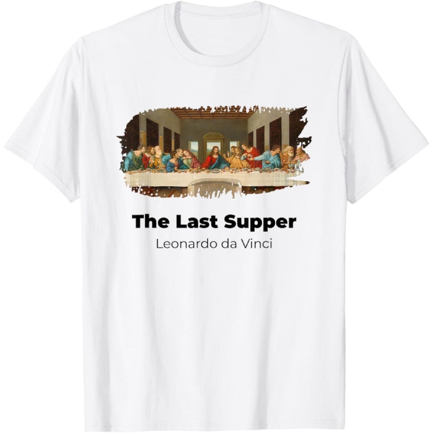 Т-футболка «Тайная вечеря Гранж» Леонардо да Винчи(1) S