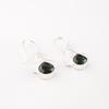 Green Tourmaline Gemstone 925 Sterling Silver Jewelry Partywear Earrings 1.50" EE-2-40