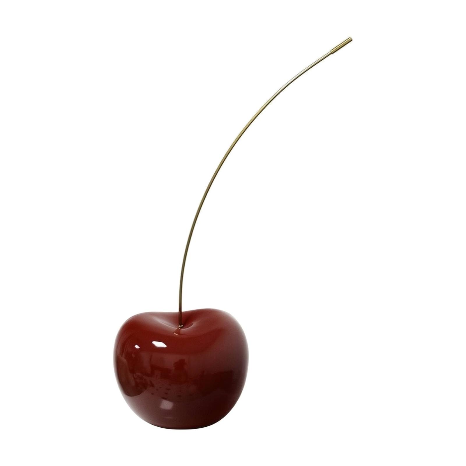 Sveķu ķiršu dekoratīvs ornaments, spīdīgs, ar