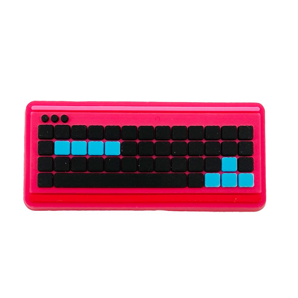 35-Piece Game Console Shoe Charm Set - Creative PVC Soft Rubber Clog Accessories