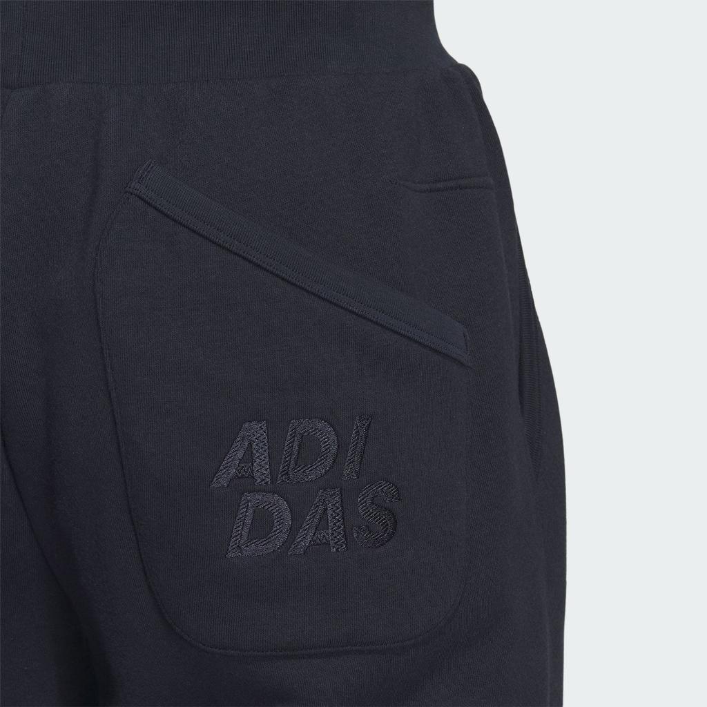 adidas Knitted Sweatpants Women's Legend Ink Moderate Wide Leg Pants IZ4563