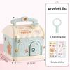 Cartoon Plastic Piggy Bank Little House Shape Children Gift Large Capacity