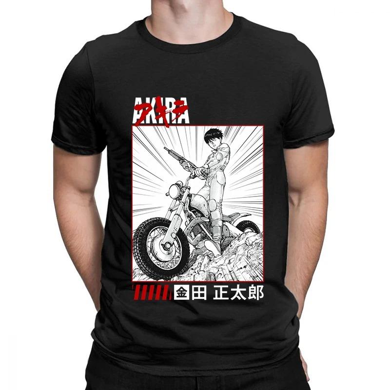 Akira Anime Graphic T Shirts Japan Vintage Unisexga Tops Women Unisex Harajuku Fashion O-Neck Tee Summer Streetwear Casual Tops Tee Unisex