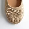 36-42 Large Size European and American Fly-woven Single Shoes New Knitted Breathable Flat Shoes