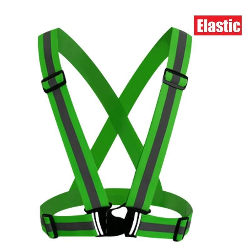 12 Colors Highlight Reflective Straps Adjustable Safety Vest Elastic Band for Adults and Children Night Running Riding Clothing