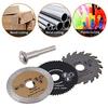 3Pcs Circular Saw Blade, 54.8 x 11.1mm, HSS Mini Wood Metal Cutting Circular Saw Blade with Mandrel, for Aluminum, Copper, Plastic, Wood, Ceramics,