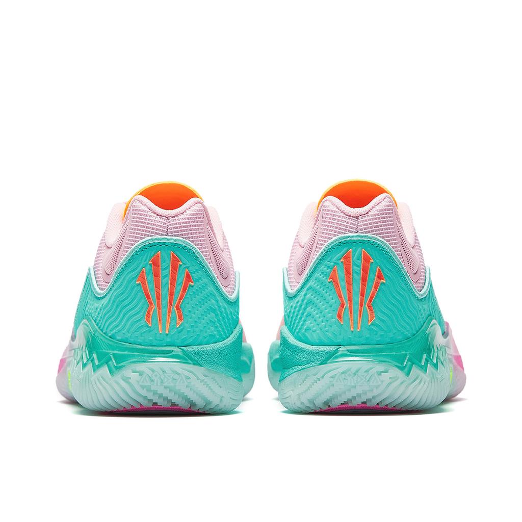 Anta Kai Speed 2 Professionelle Basketballschuhe Herren Sneaker Hellrosa Klarblau 912621114-1