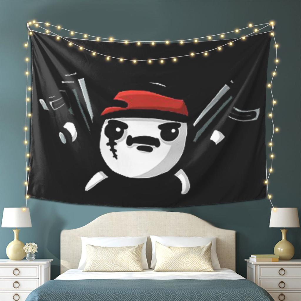 Brotato Potato Tapestry Wall Hanging Aesthetic Home Decor Tapestries for Dorm Room