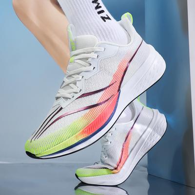 6Pro Running Shoes Men's Summer Breathable Ultra-light 20 Professional Racing Older Children 7pro Sports Running Shoes