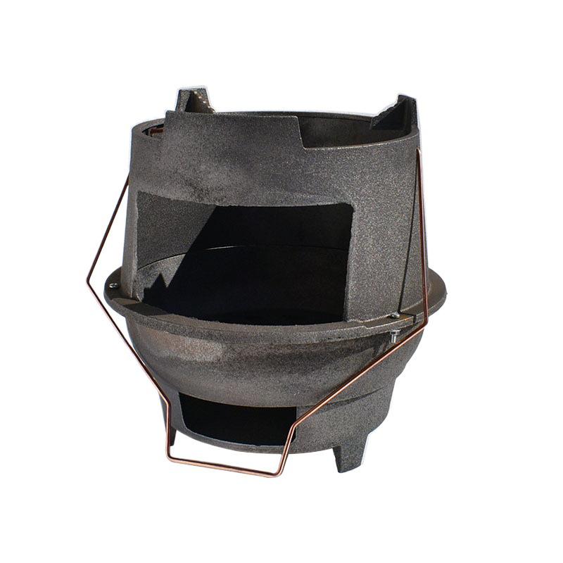 Rural Cast Iron Wood Stove: Outdoor Cooktop & Heater
