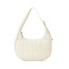 Nylon bag large capacity women's armpit bag trendy down bag versatile single shoulder fashion solid color silk cotton handbag
