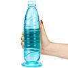 Transparent Crystal Dildo Mineral Water Bottle Shaped - Extra Large Unisex Anal Plug Dilator, Adult Sex Toy