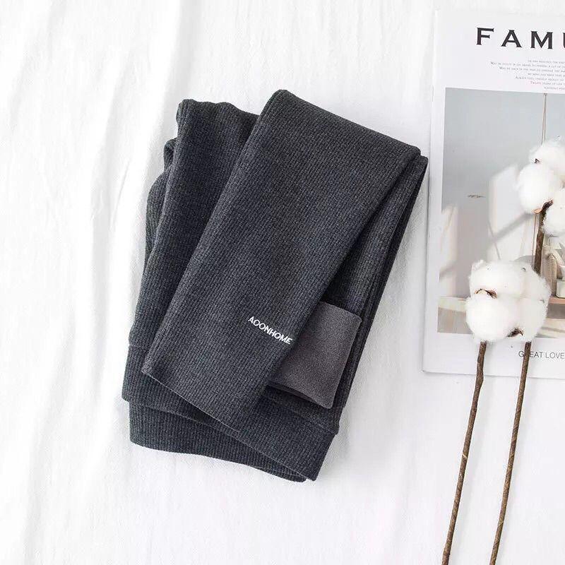 Women's Thick Fleece-Lined High-Waisted Winter Leggings - Slimming, Non-Pilling, Warm, Thin Fleece Pants