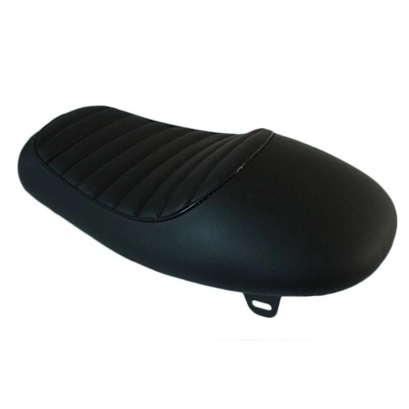 

Motorcycle Retro Seat Cushion Vintage Comfortable Flat & Brat Hump Saddle Seats For Cg125 Gn Cg Cb200 Cb350 Cb400Ss Cb500 as the picture