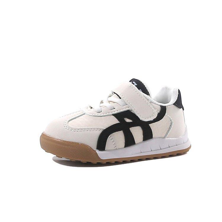 Children's Low-top Board Shoes Non-slip Little White Shoes 2025 Spring and Autumn New Girls' Sports Shoes Boys' Running Shoes Baby Shoes