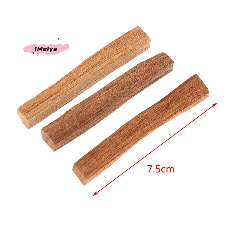 M-50g/pack 7CM Aromatic Fragrance Sandal Wood Chips Sandalwood Incense Sticks Irregular Resin DIY Craft