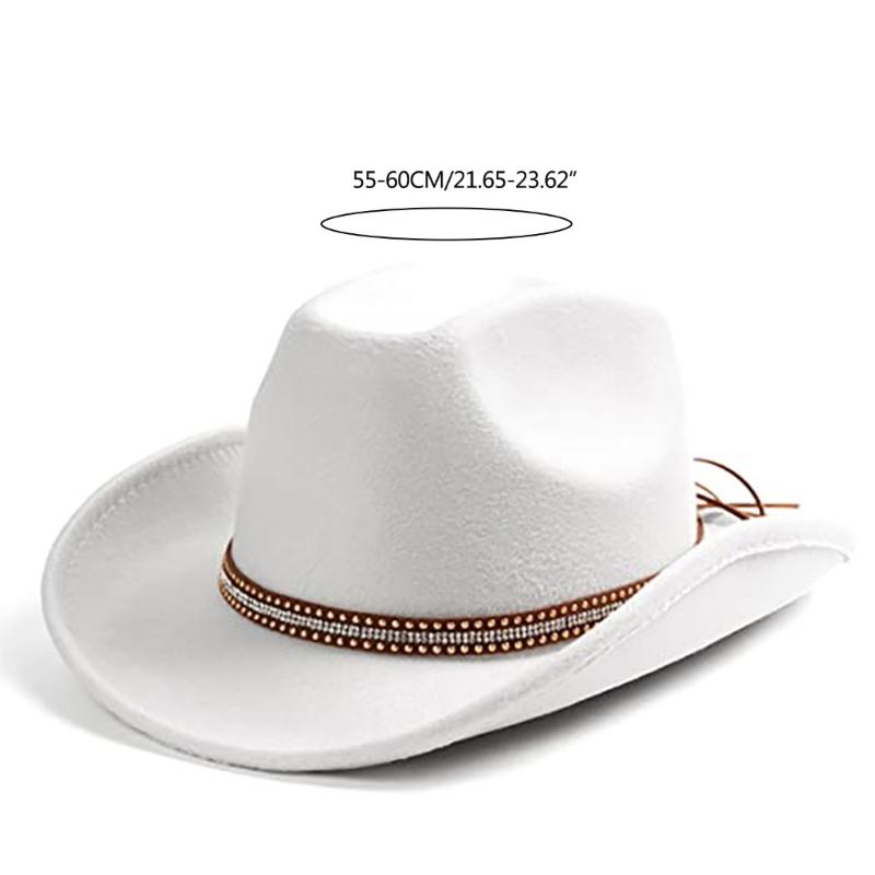 Cowboy Hat Casual Knight Hat Disco Prom Props for Bachelorette Party