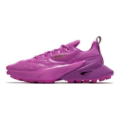 Zapatillas deportivas casuales de caña baja Strkr King Ii para mujer, moradas 387732-02
