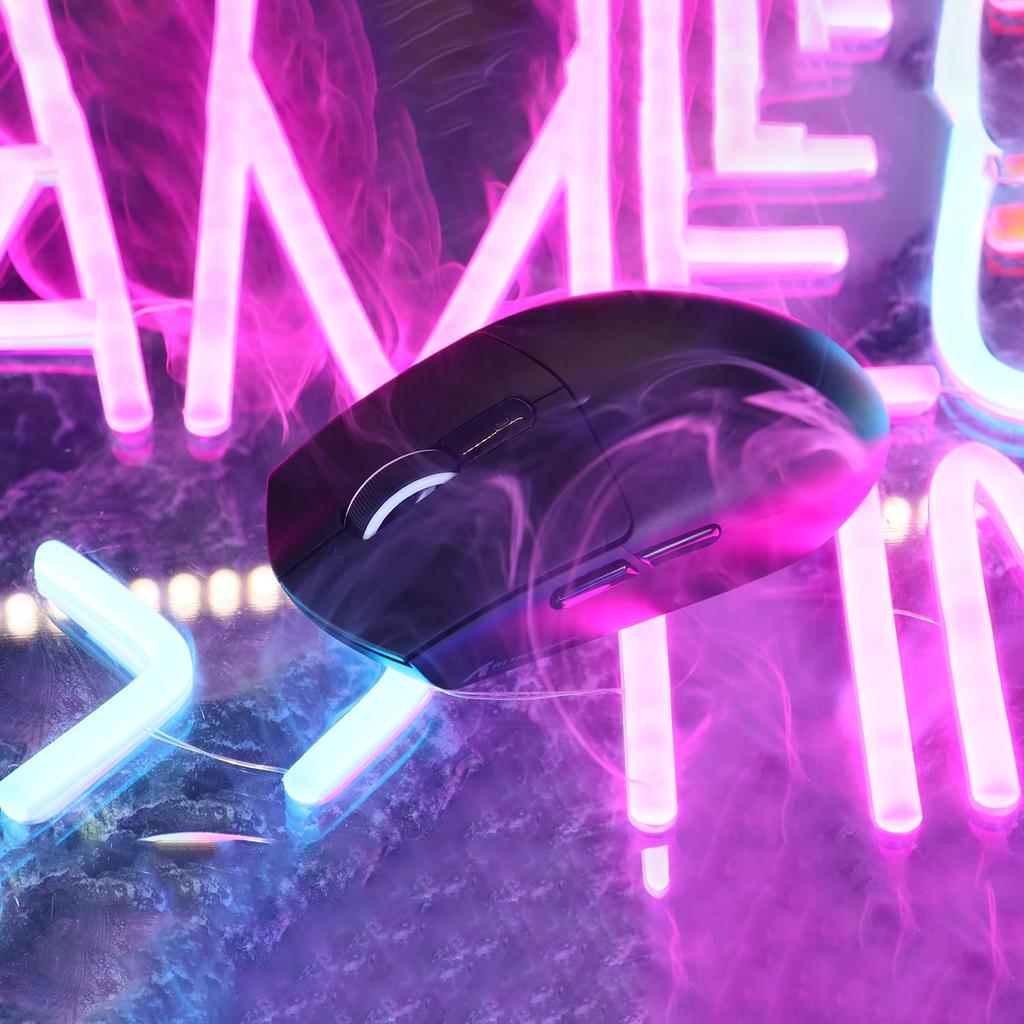 MAMBASNAKE x ATTACK SHARK G3 Gaming Broadcom Chip Up to 22000 1000Hz RGB Ideal for and Technical Standards Approved Japanese Retailer Mouse,