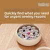 New Portable Needle and Thread Storage Box Convenient Large Capacity Handicraft Tools Dormitory Organizer for Mending Clothes