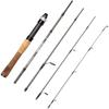 AbuGarcia ZoomSafari ZMSS-505L Pack Rod Spinning for Sea Perch, Ajing, Area Trout - Black 5ft-L (Light)