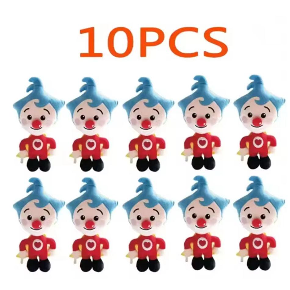 1 10 Pièces Mignonnes Peluches de Dessin Animé Poupées Personnages de Jeux Animaux en Peluche Cadeaux