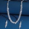 Accessories Bridal Necklace Earrings Set Full Diamond Fashion Temperament Dress Cold Niche Accessories