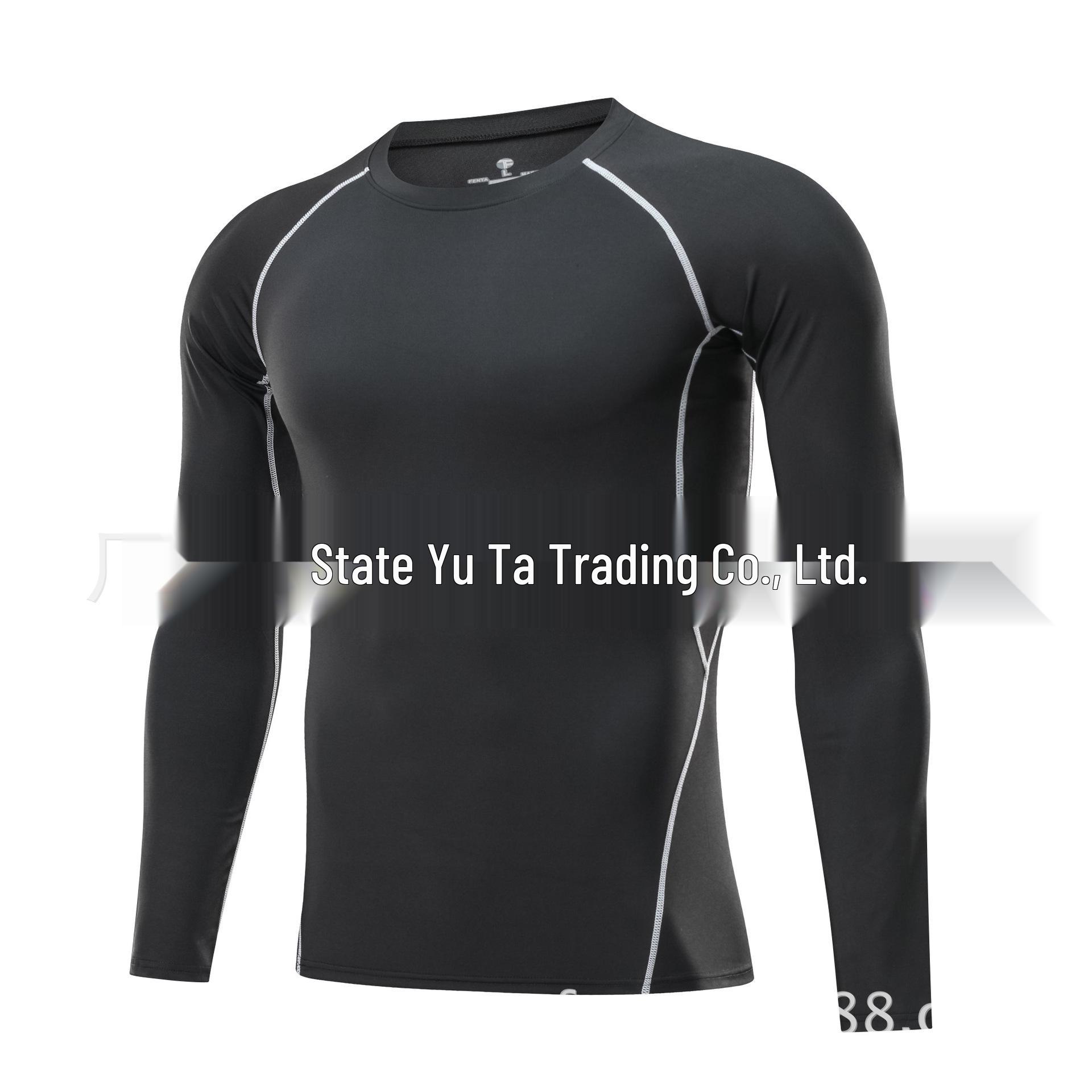 

Men s Quick Dry Long Sleeve Compression Shirt - Fitness, Basketball, Football, Running Base Layer Medium