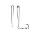 Christmas Decorations Accessories For Jewelry Tapered Pendant Crimp End Beads Accessories Parts Biz Accessories Accessories