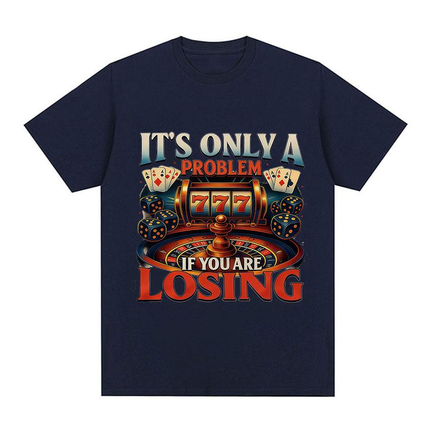 2026 Nový hrací automat 777 Grafické pánské tričko ze 100% bavlny tričko Y2K Harajuku styl letní dámská móda oversized streetwear