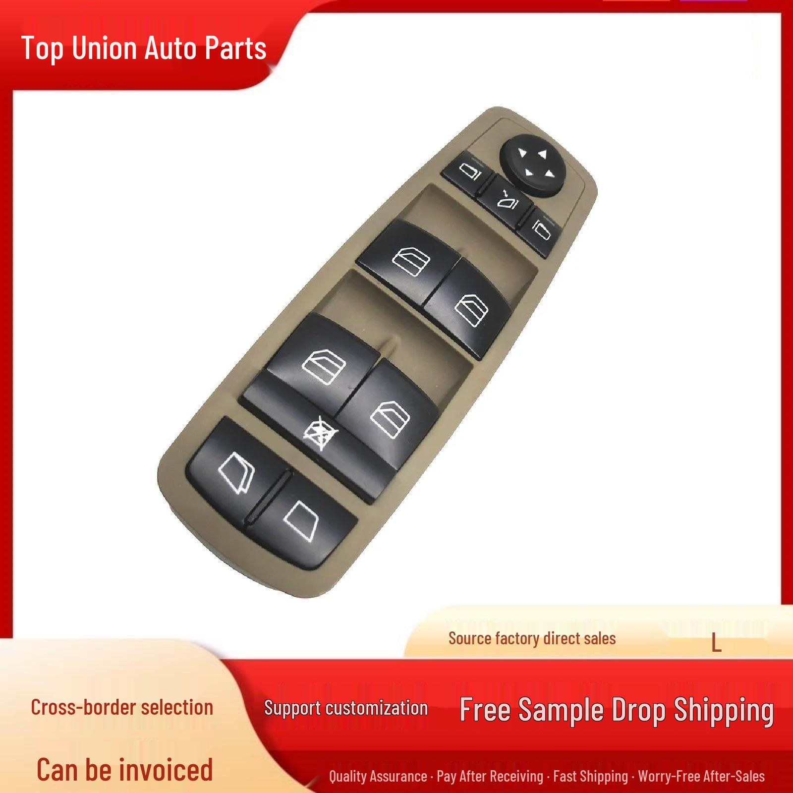 

2518300390 Window Lift Switch for Mercedes-Benz W251 W164 - Popular Item Electric