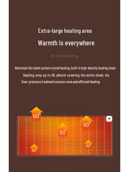 Winter Heated Mouse Pad for Home, Office, and Study - Keep Hands Warm