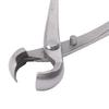 Concave Cutter Chromium Alloy Silver Bonsai Concave Branch Cutter Durable Gardening Concave Pruner for Home Yard Garden