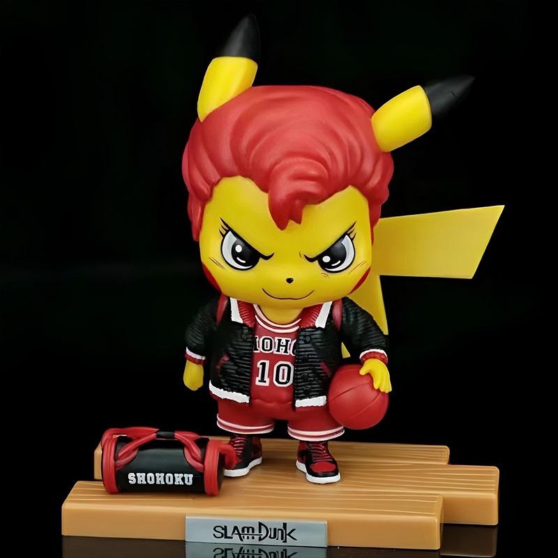 Gk Cs Ko Slam Dunk Sakuragi Pikachu Figure Collectible Model