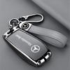 Car Smart Remote Key Case Fob Cover Bag For Mercedes Benz A C E S G Class GLC CLE CLA GLB GLS W177 W205 W213 W222 X167 AMG