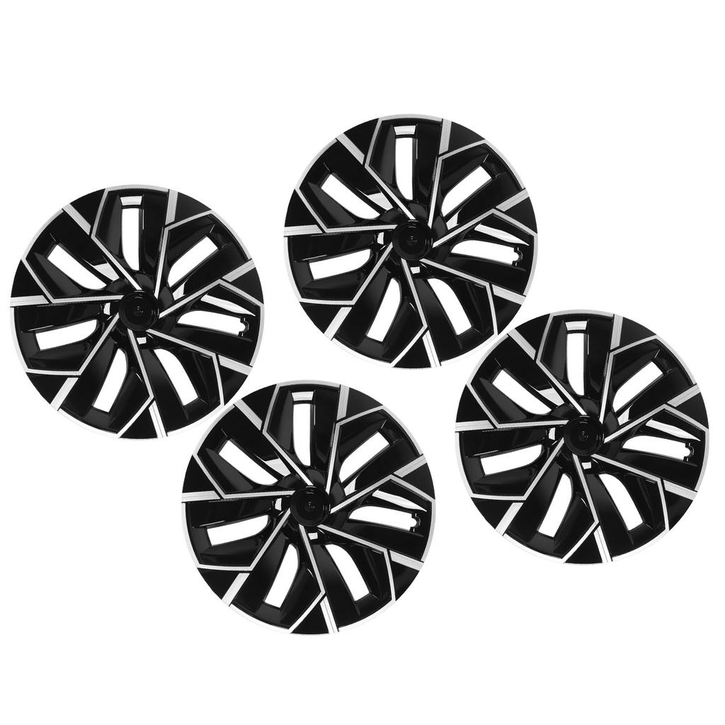 4PCS 19in Wheel Hub Cap Bright Black Hubcap Wheels Rim Covers Replacement for Tesla Model Y 2021 To 2024