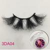 RED SIREN Mink Eyelashes 25mm Lashes 1 Pair Fluffy Messy 3D False Eyelashes Long Natural Lashes Wholesale Makeup Mink Lashes