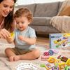 Wooden Animals Caterpillar Eat Fruits String Threading Beads Toddler Preschool Activities Lacing Toys For Kids X5Y4