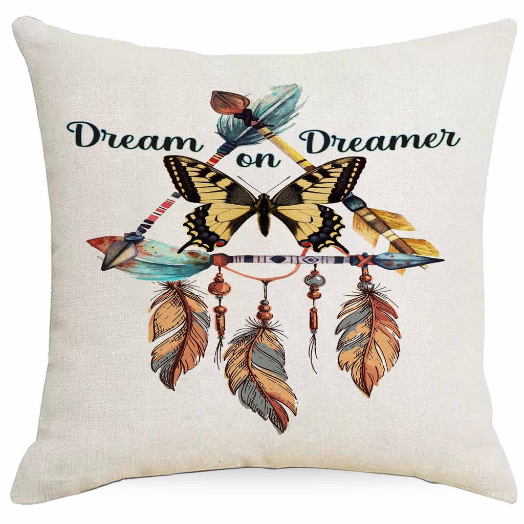 Cloth Dreamcatcher Series Cushion Cover Home Sofa Decoration Pillow Cover