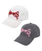 VIDEO JOCKEY Ribbon Ribbon Ball Cap [Off-White]