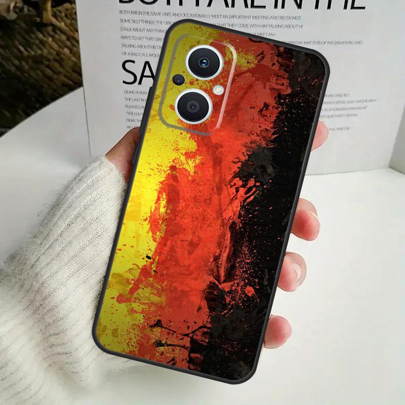 Germany Flag Banner Phone Case For OPPO Reno 14F 12F 12 11 13 F 10 Pro 8T 7 8 Lite OPPO Find X9 X8 X6 X5 Pro Cover