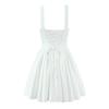 Sleeveless Chic Square Neck Mini Dress: 2026 Sexy Slimming Style