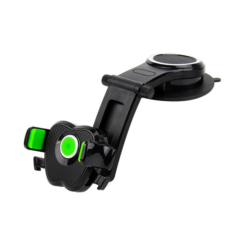 

Многофункциональный автомобильный держатель для телефона с присоской и автоматической блокировкой чёрный