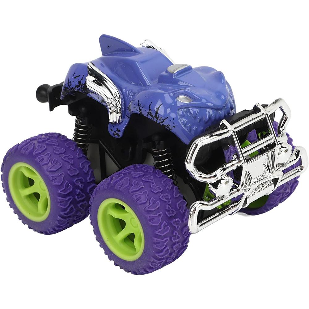 Trägheitsfahrzeug-Spielzeug aus Legierung, tragbares 4-Rad-Trägheits-LKW-Spielzeug, helle Farbe, simuliert, exquisit für zu Hause