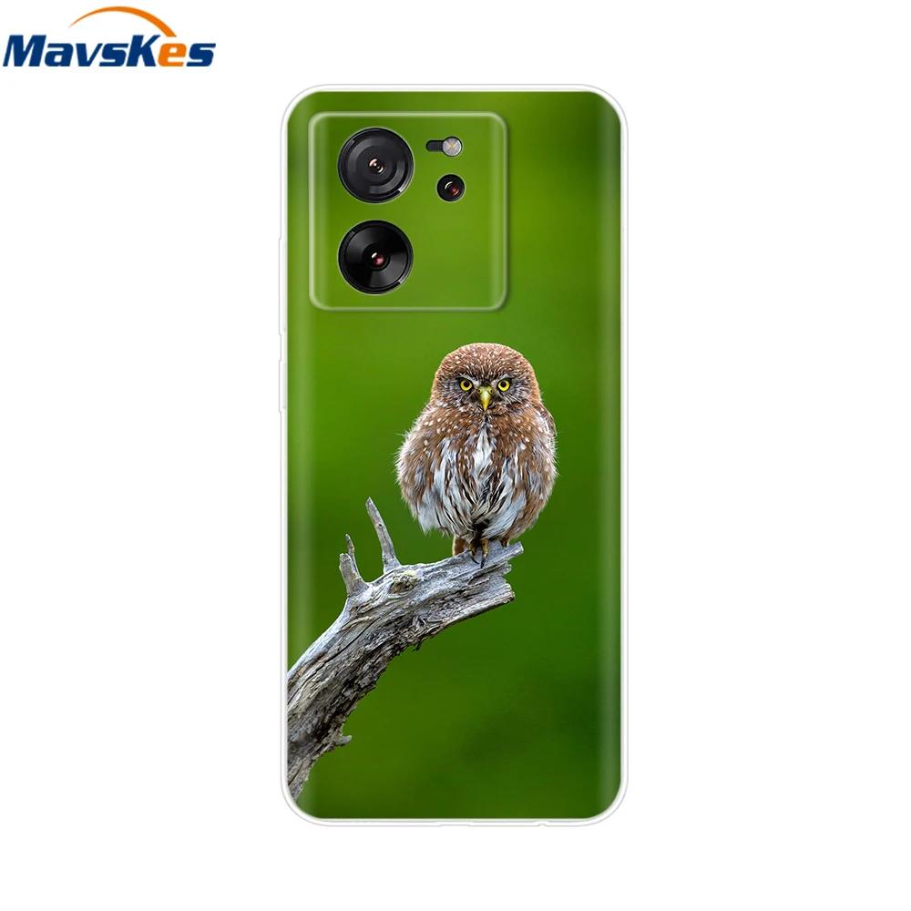 Mobile Phone Bag Case For Xiaomi 13T Case Mi13T Soft Silicone Cover For Xiaomi 13T Pro Clear Bumper For Xiaomi Mi 13T Pro Coque