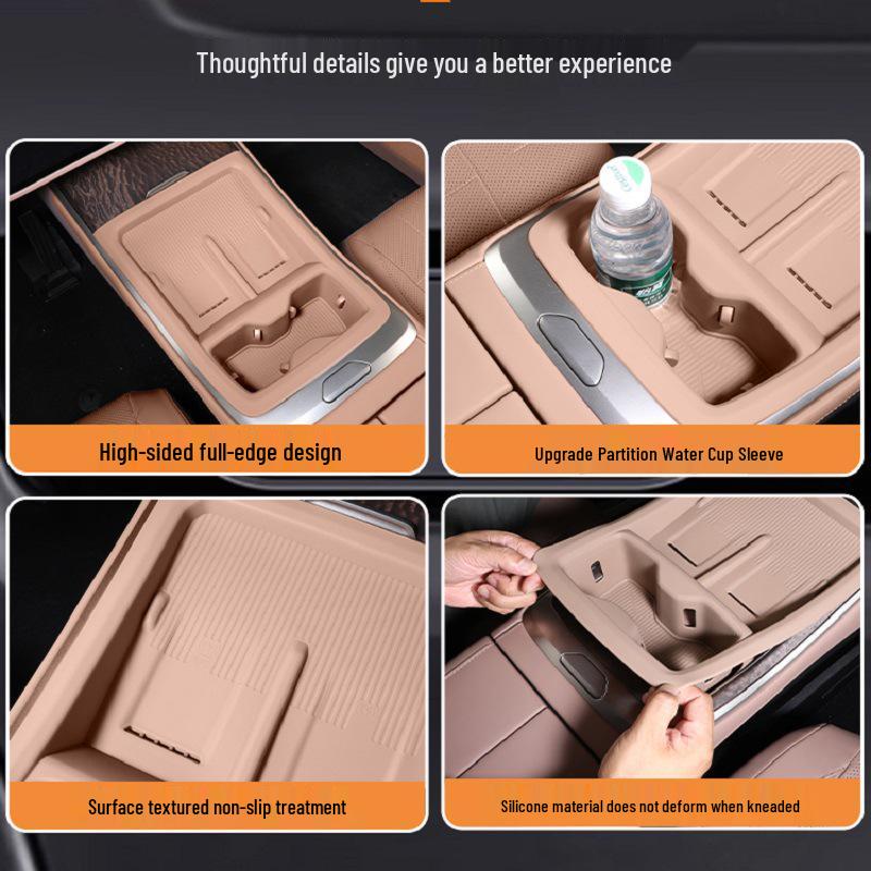 Li Auto L9: Wireless Charger, Silicone Cup Holder & Interior Decoration Set